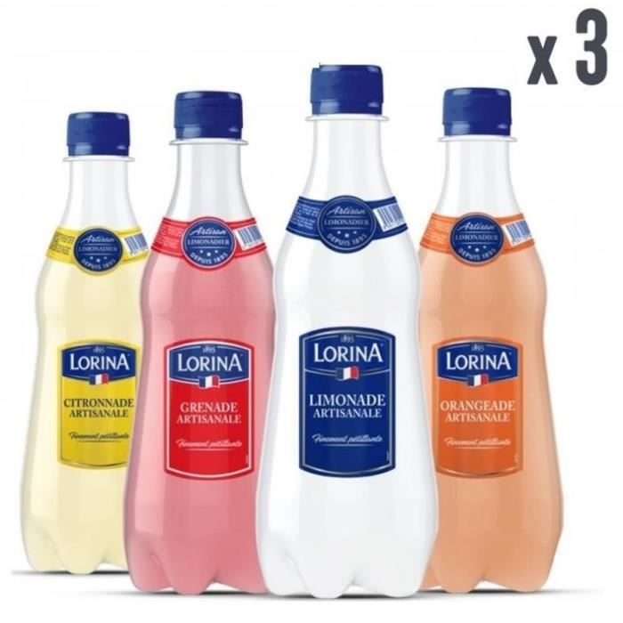 SOFT - LORINA LIMONADE MIXTE 4*3*42CL