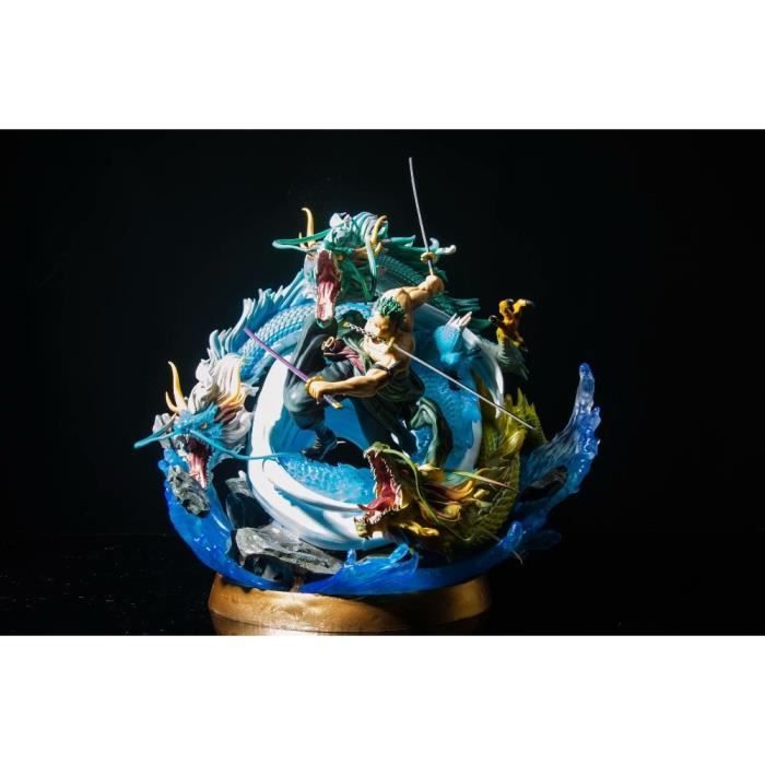50cm GK Roronoa Zoro mille monde tornade forme de bataille Statue PVC figurine Anime une pièce statue modèle à collectionner jouets