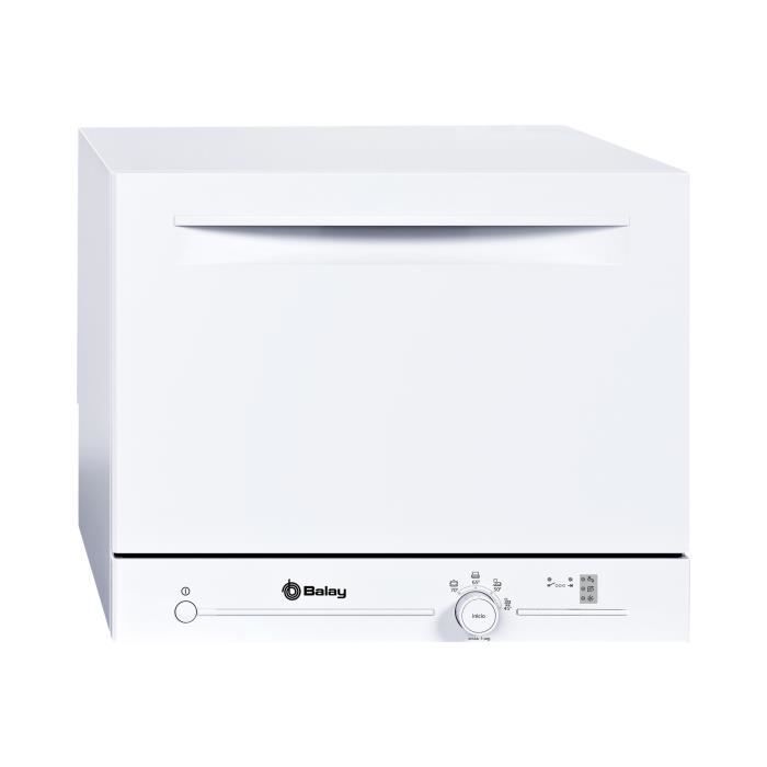 Balay 3VK301BC Lave-vaisselle pose libre largeur : 55.1 cm profondeur : 50 cm hauteur : 45 cm blanc