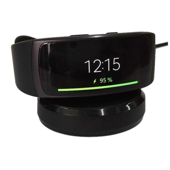 Adaptateur de chargeur USB, support de câble de charge, pour Samsung Galaxy Gear Fit 2 R360 - Fit2 Pro R365, Bracelet -SZ25648