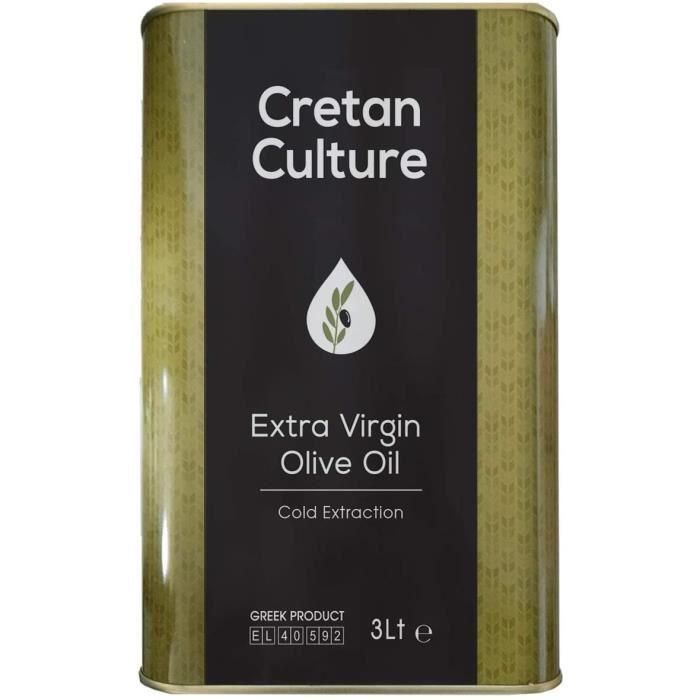 Huile d'olive extra-vierge, 3 litres