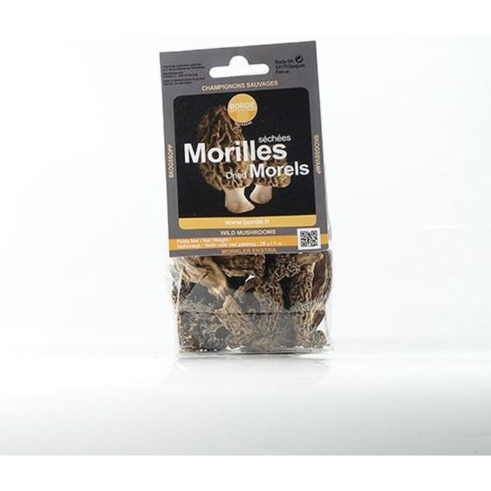 Morilles séchées extra, 25gr