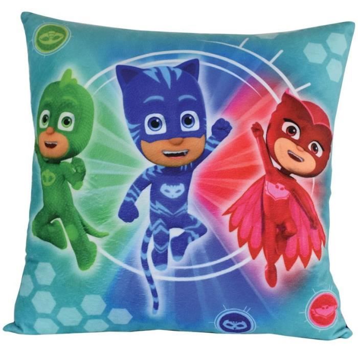 Fun House Pyjamasques coussin 35x35 cm pour enfant