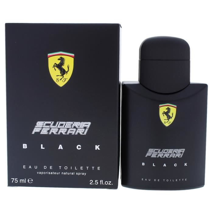 Ferrari Black by Ferrari pour Homme - 2,5 oz EDT Eau de toilette