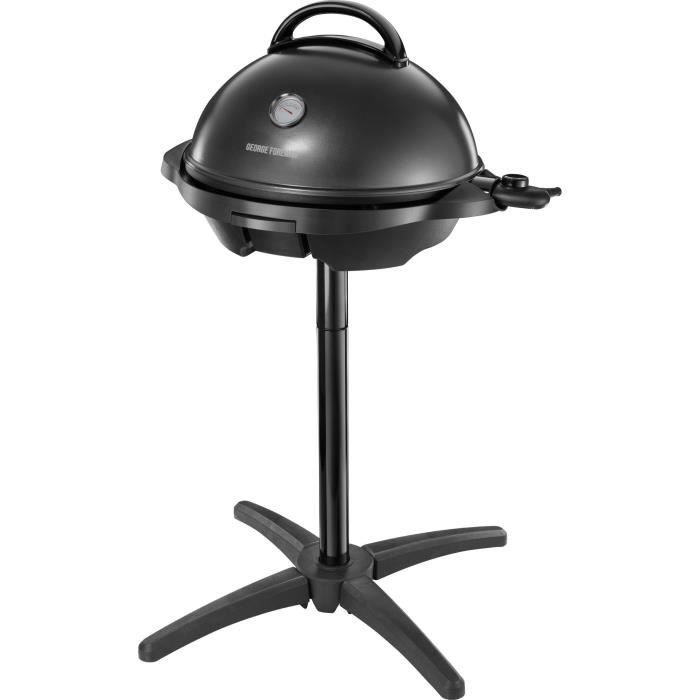 George Foreman 22460-56 Barbecue Grille 2000W Intérieur et Extérieur, 15 Portions