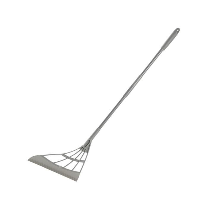 Essuie-glace Multifonction, Grattoir de Salle de Bain, Essuie-balai Antiadhésif Intérieur Domestique 2-en-1, Outil de gris