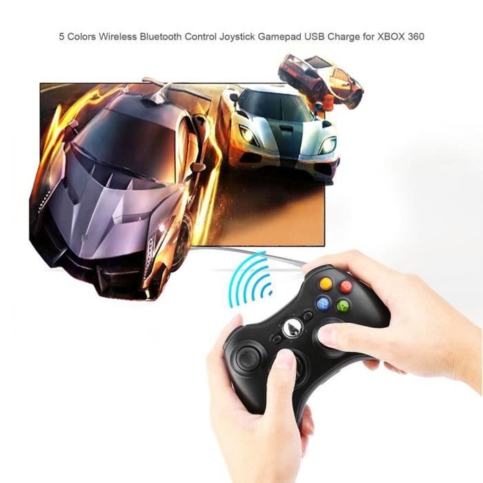 Manette de jeu N-3 sans fil Xbox 360, joystick de jeu durable N-3 pour Xbox 360, télécommande sans fil, contrôleur de jeu portable