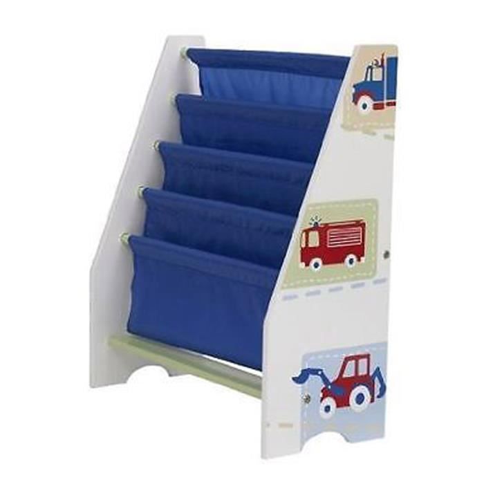 Bibliothèque Enfant Engins - Dim : 60 x 51 x 23 cm