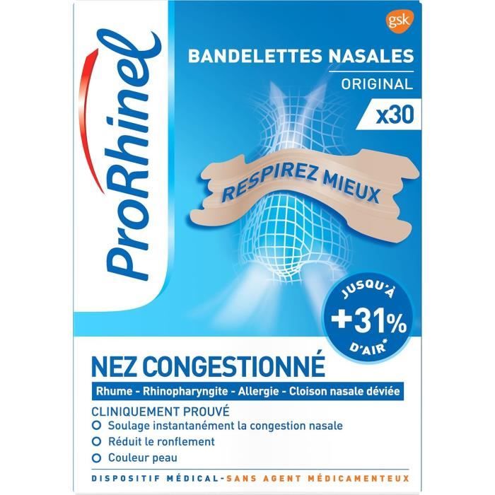 PRORHINEL Bandelettes Original x30