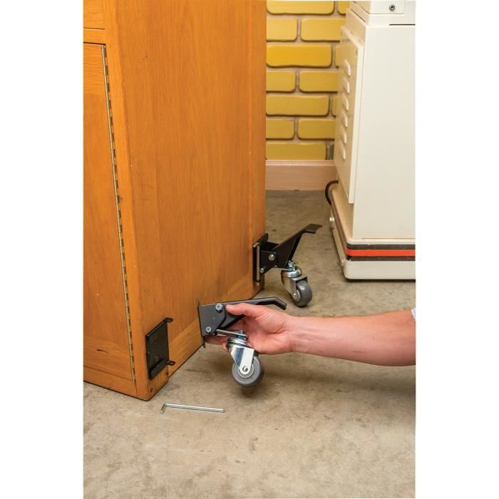roues amovibles d'établi, 4 pcs