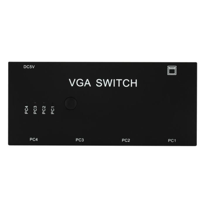 CABLE - CONNECTIQUE POUR PERIPHERIQUE 1 pièce de boîtier de commutation VGA