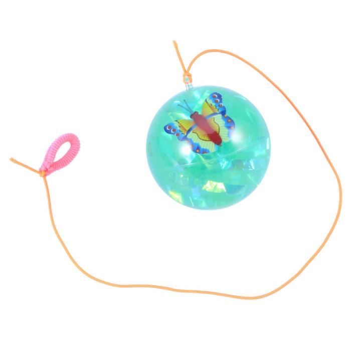 1 pc Balles Rebondissantes Coloré Élastique Clignotant Jouets Sauter Équipement de Fitness MEDECINE BALL - BALLON DE MUSCULATION