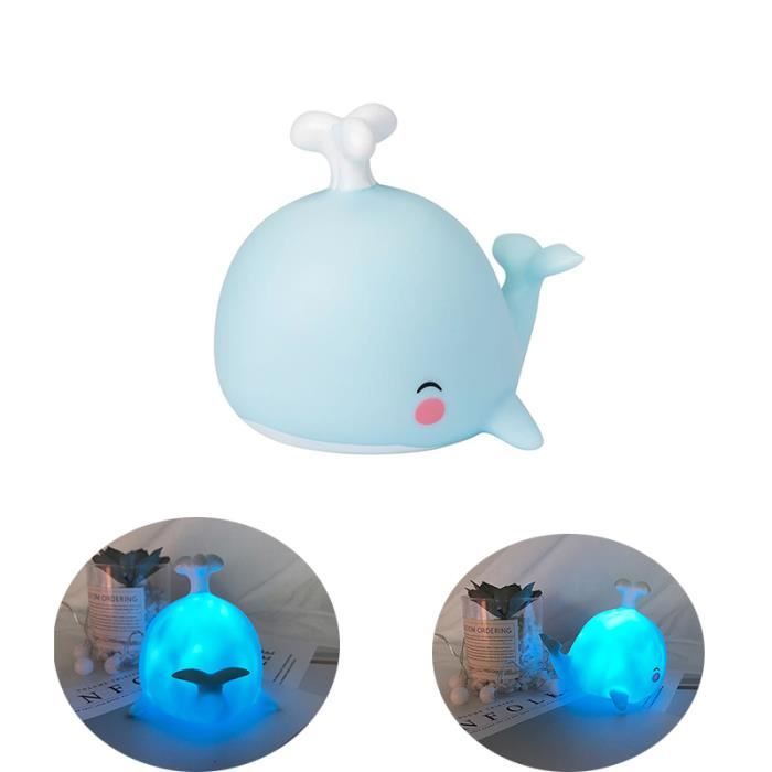 YOLISTAR Nuage lumineux LED - Veilleuse de nuit / lampe de chevet /Veilleuse Baleine - Bébé et enfants