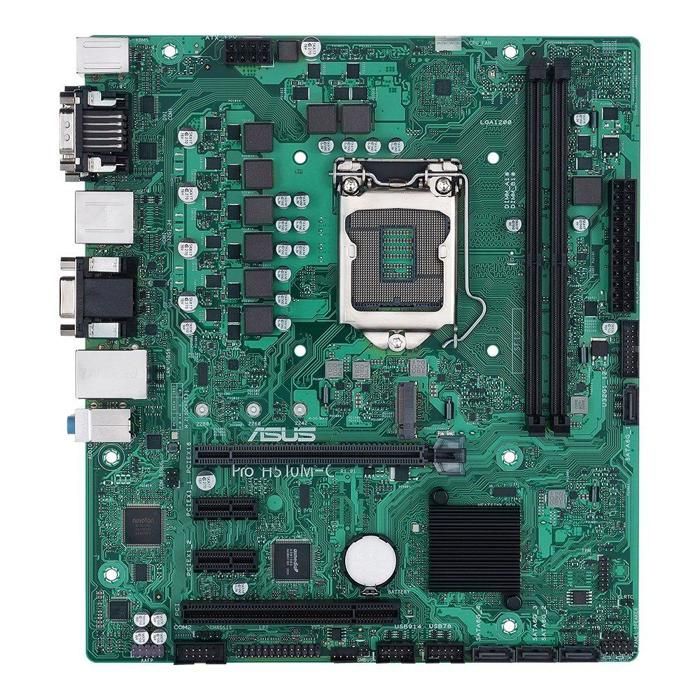 Carte mère ASUS Pro H510M-C/CSM Intel H510 LGA 1200 2xDDR4 64GB Micro ATX - Asus