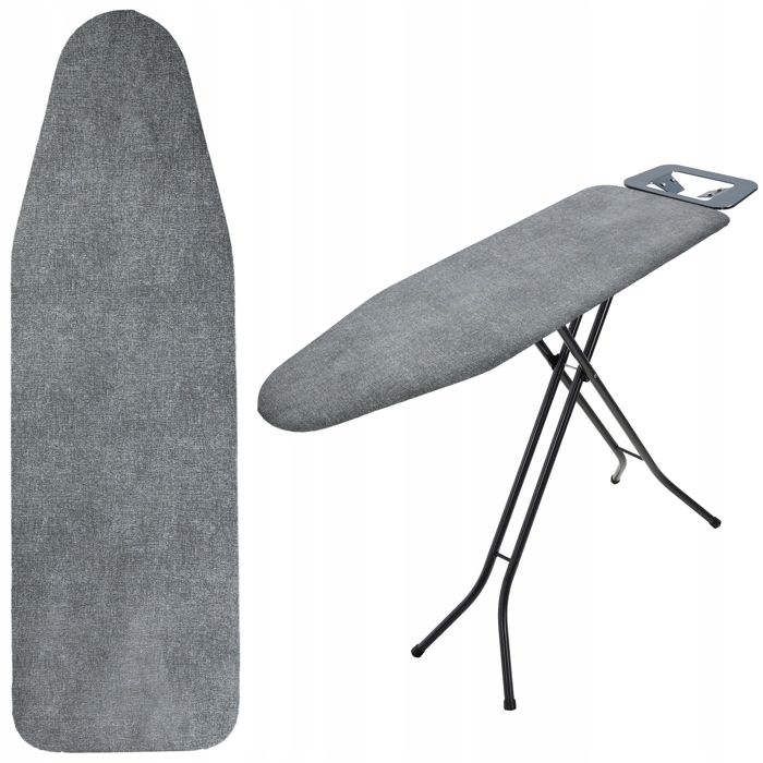 Housse De Planche à Repasser Avec Cordon De Serrage - Coton 100% - Tailles S, M, XL - Facile à Installer