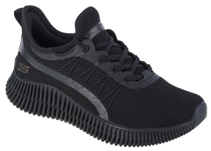 Skechers Baskets Femme - Noir - Skechers Bobs Geo-New Aesthetics