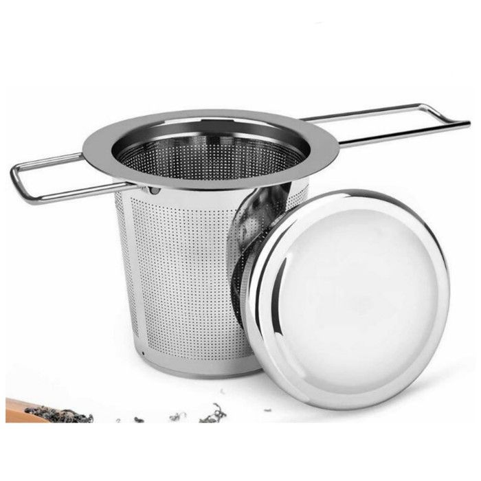 Infuseur à Thé En Acier Inoxydable Avec Filtre à Mailles Pour Feuilles Et Epices 93399144