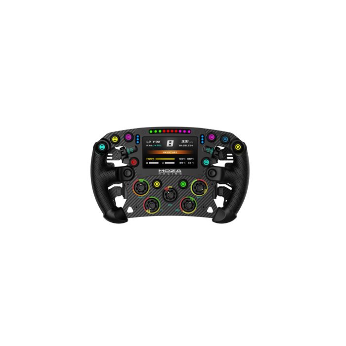 Volant de course - MOZA RACING - FSR2 Formula - Rotation 900° - Haute précision - Compatible PC