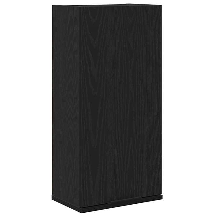 Noir Armoire murale Chêne noir 32x20x67 cm Bois dingénierie Bewi896831