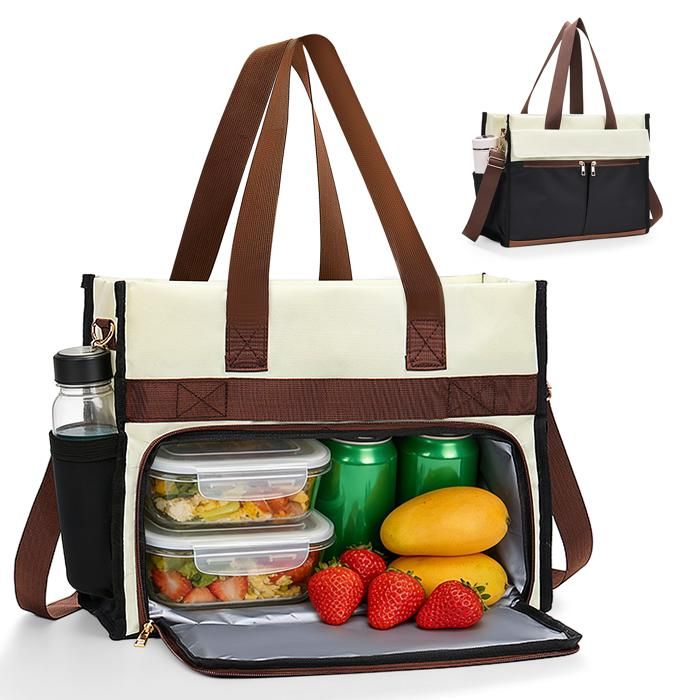 Sac Isotherme Repas sac dordinateur portable pour femme 15 6 pouces : porte-documents de bureau et sac à main avec compartiment