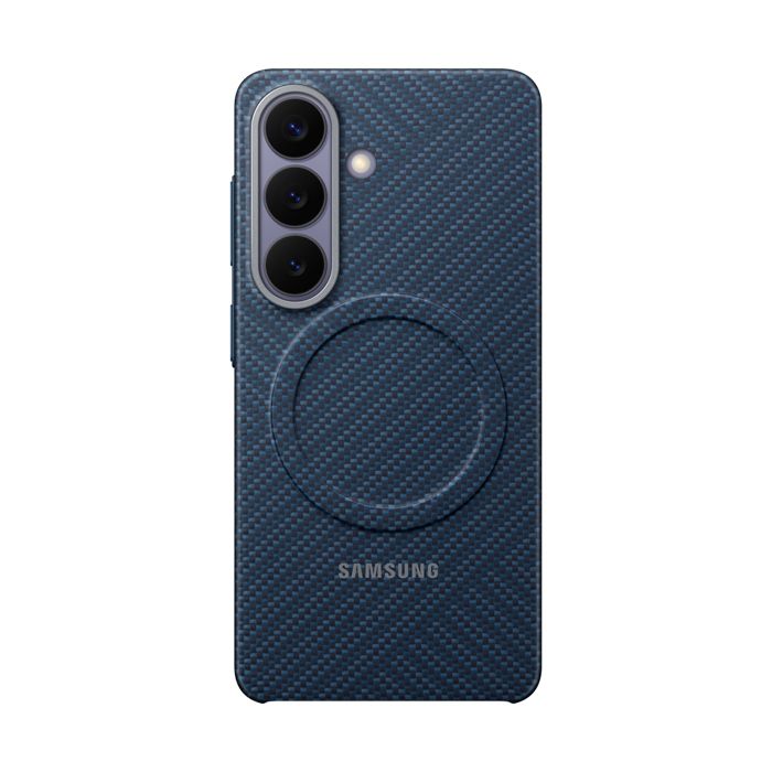 Coque MagSafe SAMSUNG Galaxy S26 Plus Fibre daramide effet carbone Protection renforcée - vue 3
