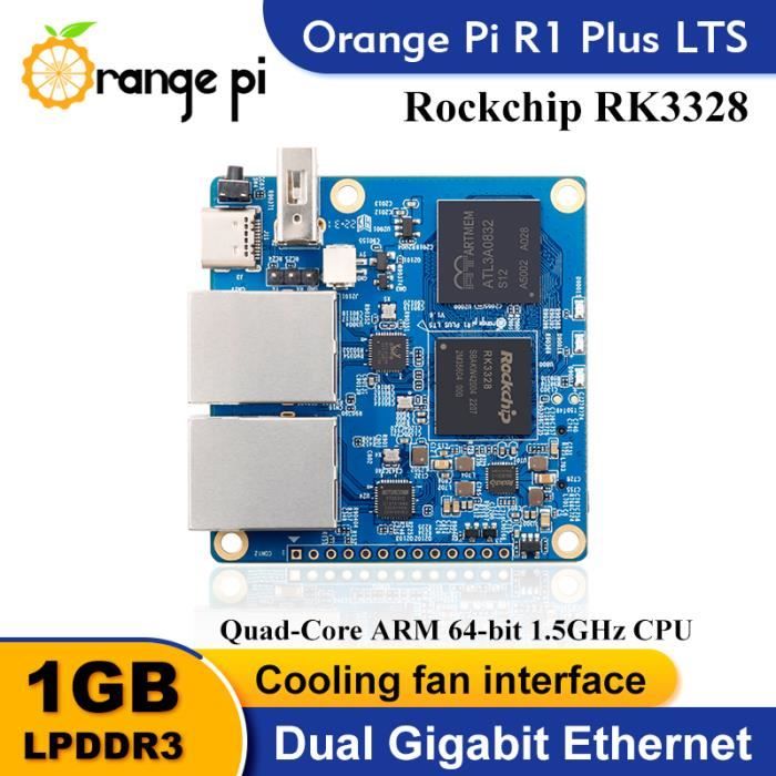 Carte De Développement Pi R1 Plus Lts, 1 Go De Ram, Rockchip Rk3328 ...