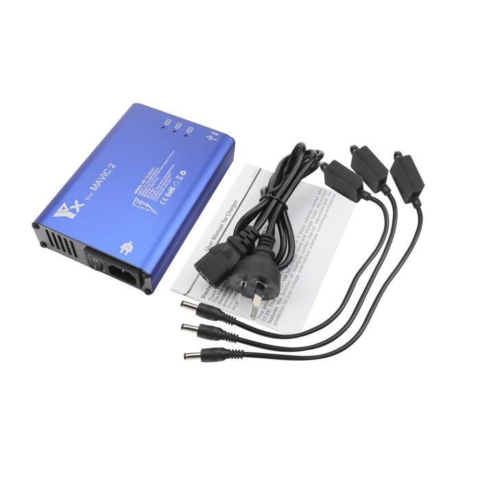 Chargeur Bidirectionnel XBERSTAR Pour DJI Mini 2/Mini 4K - Hub Charge Décharge Batteries Drone