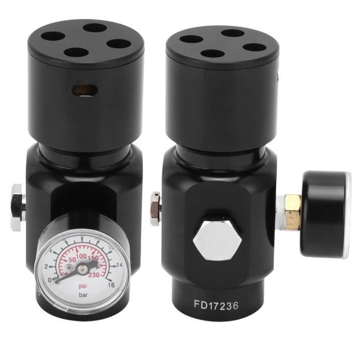 Régulateur CO2 Dojimayisc Chargeur Baril - Adaptateur Bouteille Aquarium Plantes Aquatiques