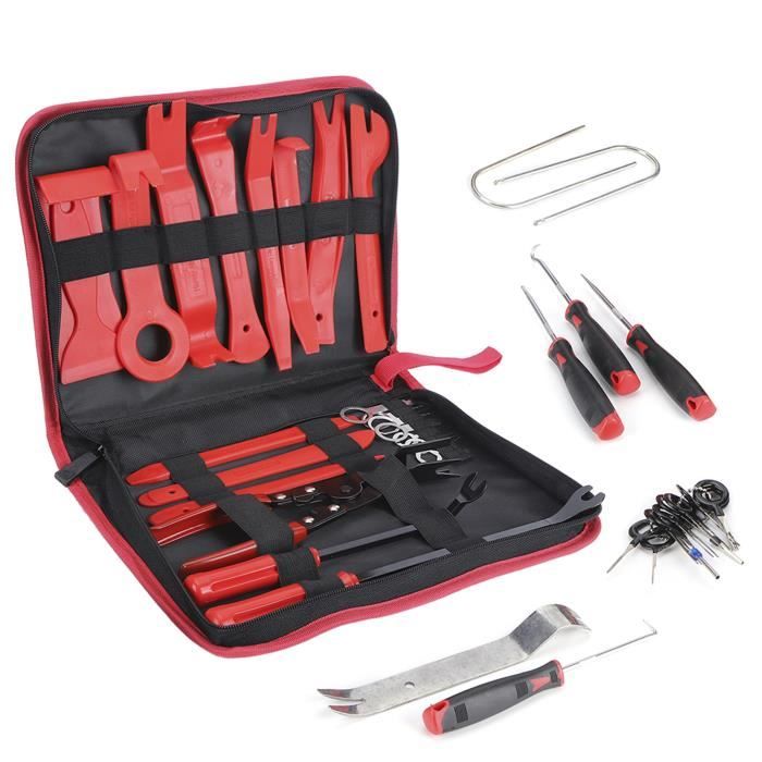 Outils Et Dépannage Birshe 158 Piu00e8ces Outils De Du00e9ontage De Garnitures Trousse, Outils Deontage Kit Debosselage Carrosserie