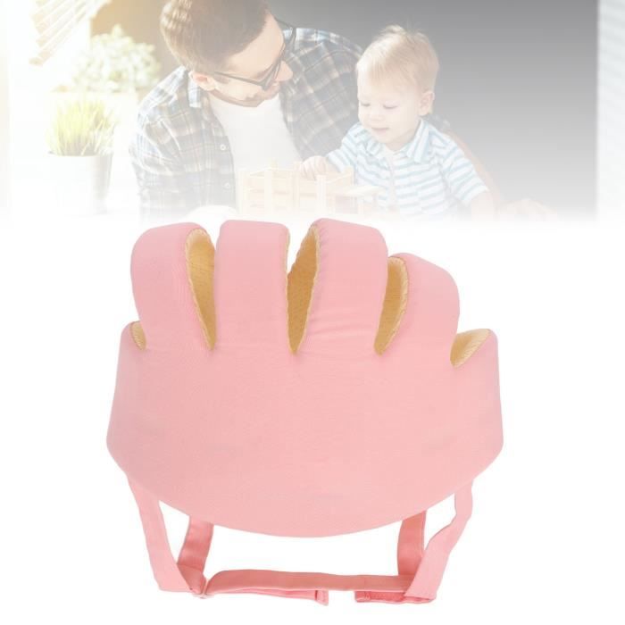 Casque De Protection Anti-choc Pour Bébé - Réglable, Lavable - Pour Prévenir Les Chutes Et Chocs (Cervidés Rose)