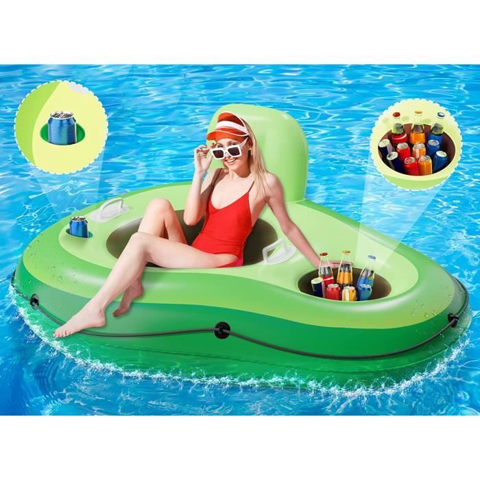 Bouee Piscine Adulte Hamac Gonflable Flottante Piscine Sièges Piscine