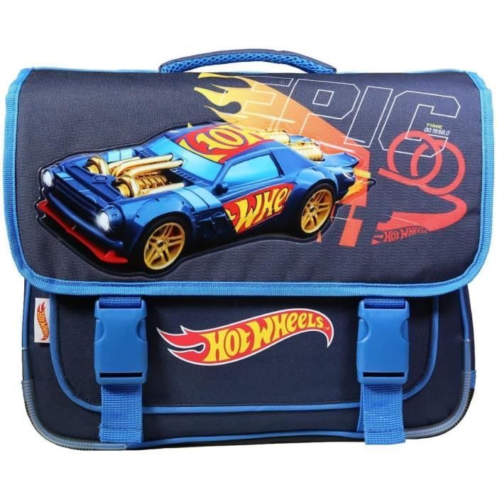 Portefeuille Hot Wheels Bleu - Garçon - Bi-fold 4.5" - Fabric