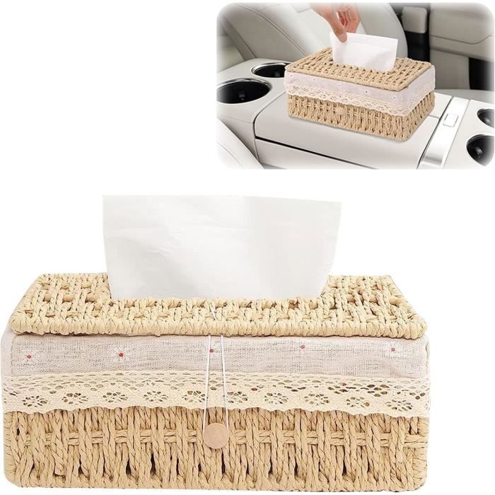 Porte-mouchoirs En Peluche Capybara Pour Voiture - À Fixer Sur Appui-tête Ou Accoudoir - Déco Mignonne