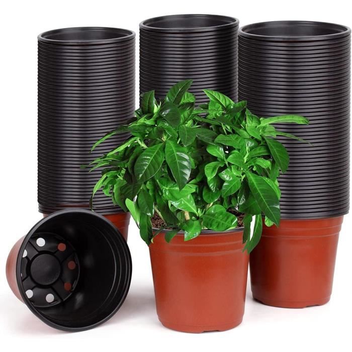 Lot De 10 Dessous De Pots En Maille Plastique - Diamètre 30 Cm, Pour Intérieur/extérieur - 6