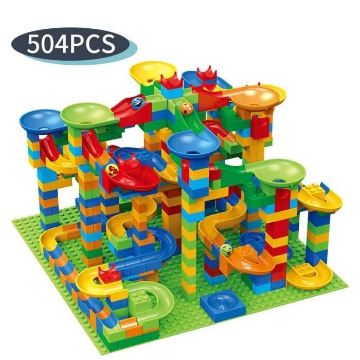 Circuits De Billes Labyrinthe Marble Run - Jeu De Construction Toboggan à Billes Pour Enfants 4-9 Ans