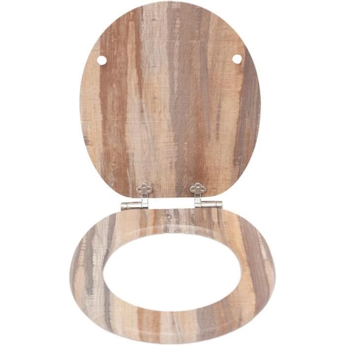 Siège WC avec abaissement automatique mesh | Leroy Merlin