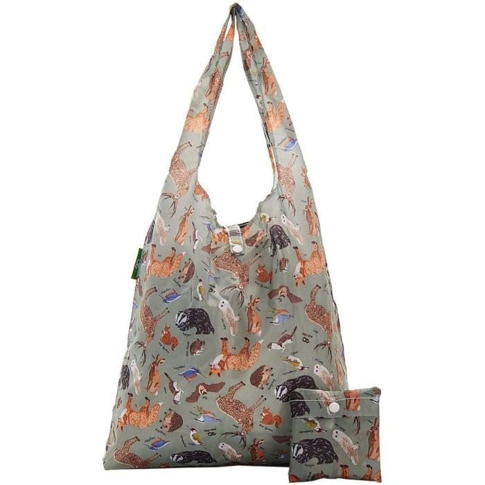 Chilino Sac Cabas réutilisable, Pliable et écologique, avec Grande Chilino Sac Cabas réutilisable, Pliable et écologique, avec Grande