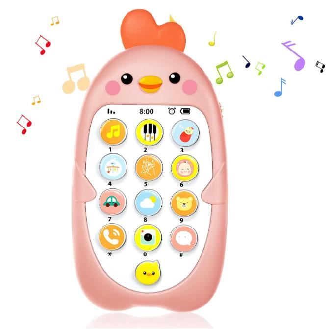 Vvikizy Telephone Jouet Bébé Éducation Précoce Musique - Jeux - Jouets
