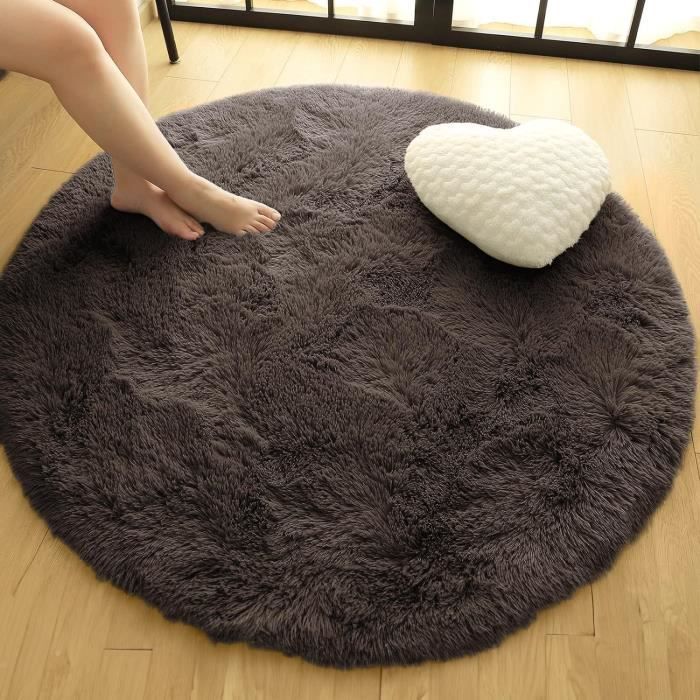 Tapis À Poils Longs, Tapis Moelleux À Poils Longs Antidérapant Super Doux, Pour Salon, Chambre À