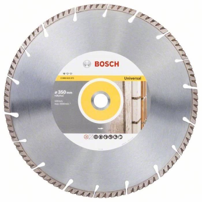 Bosch Disque à tronçonner diamanté Standard for Universal 180 x 22