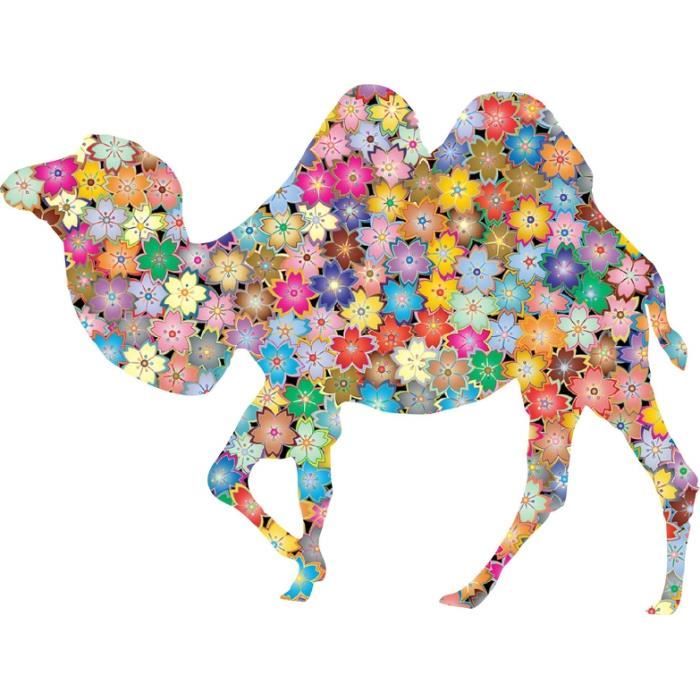 Autocollant sticker vinyl animaux fleur peace and love ...