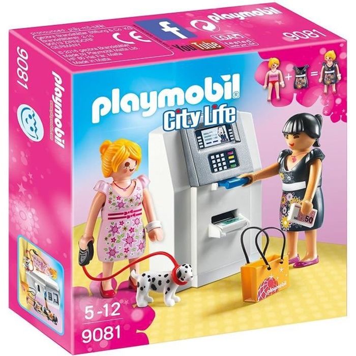 PLAYMOBIL 9081 - City Life - Distributeur Automatique
