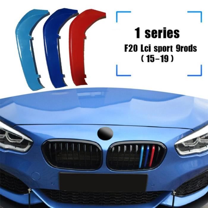 Bande décorative de voiture avec logo de volant, pour BMW série 1