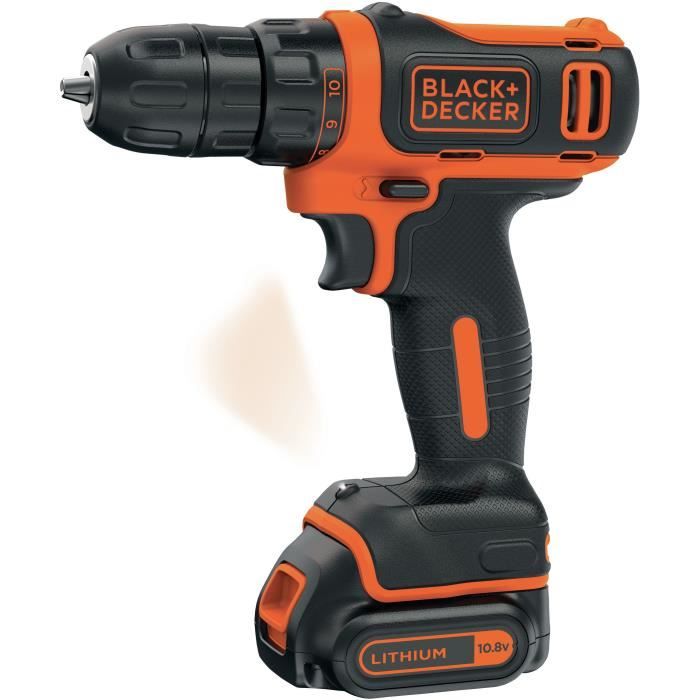 Black Decker Bdcdd12 Qw Visseuse Sans Fil 10 8 V 1 5 Ah 1 Batterie Chargeur Inclus Achat Vente Visseuse Devisseuse Black Decker Bdcdd12 Qw Cdiscount