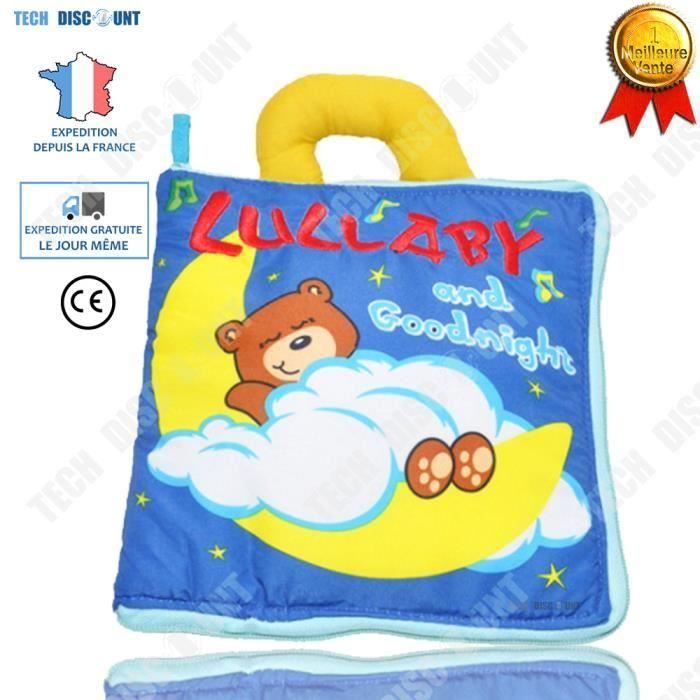 Td Livre De Tissu Pour Bebe Enfants Simple Lecture Apprentissage