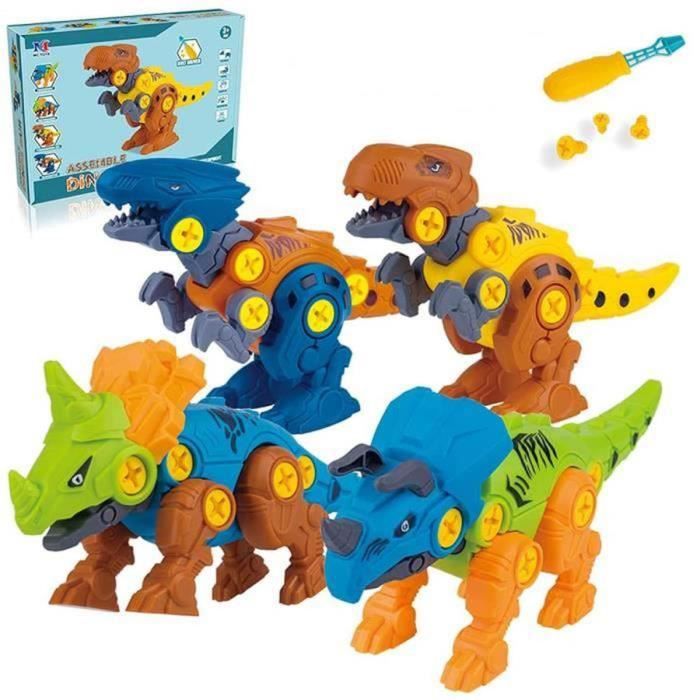 Marsee Dinosaure Jouet 2 3 4 5 6 7 Ans Bricolage Jeux Construction Enfant Jouets Amusants Pour Enfants Cadeau Garcon Fille 4 Pack Cdiscount Jeux Jouets