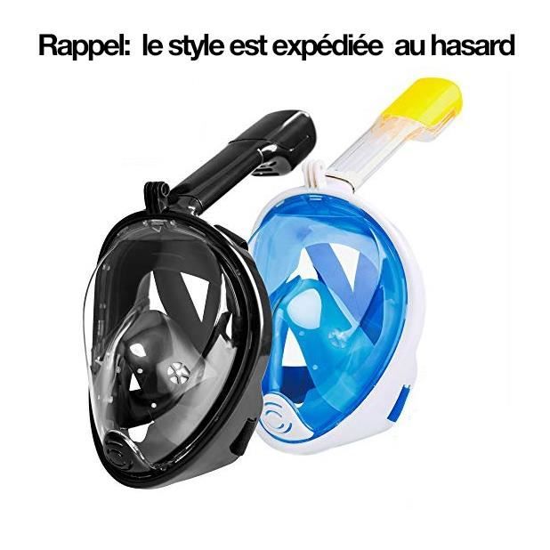 Masque de plongée nouveau masque de plongée gopro lunettes sous