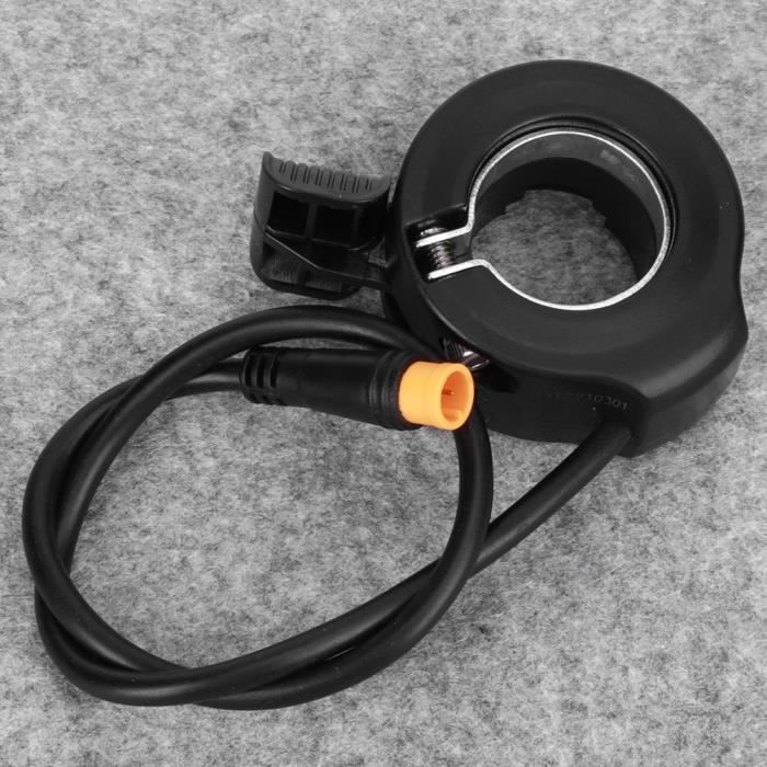 EBTOOLS Accelerateur au pouce de velo electrique 130X Accelerateur au Pouce Accessoire de Controle de Vitesse Connecteur Cdiscount Auto