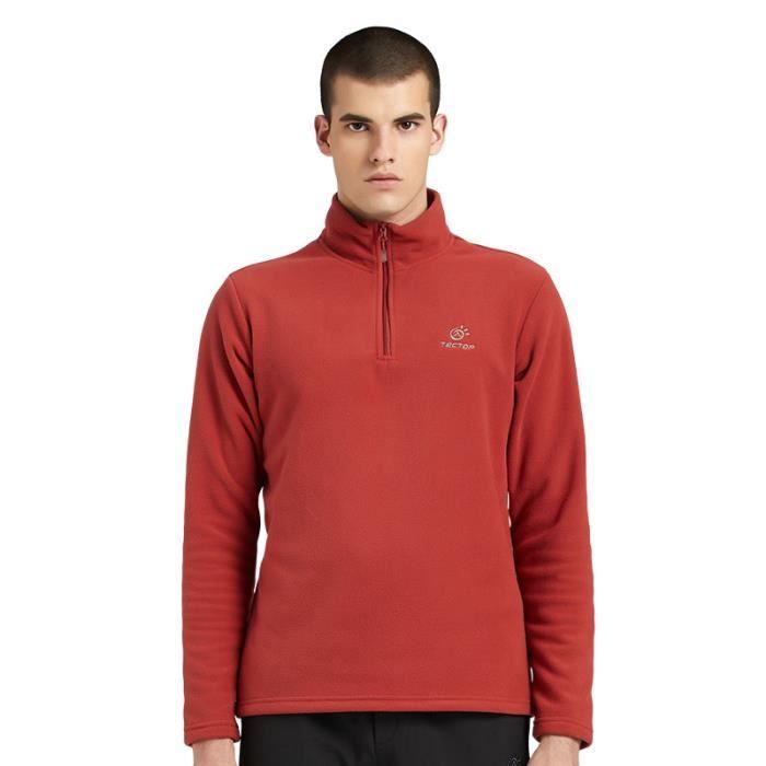Polaire clearance orange chasse