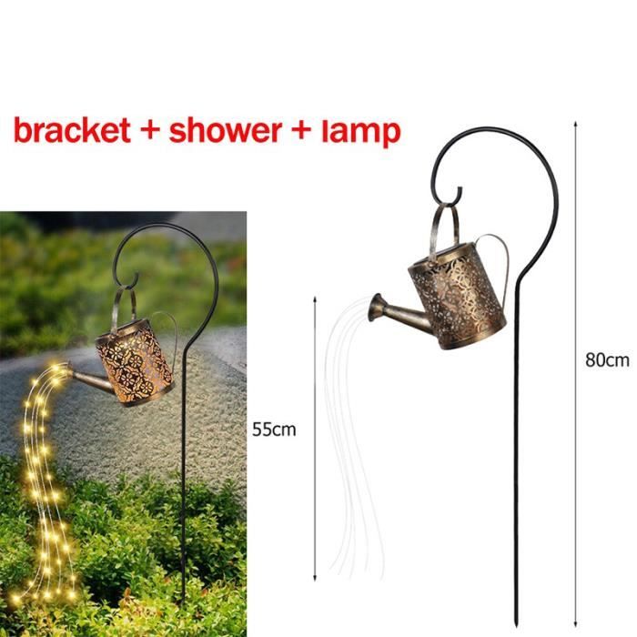 Lampe Solaire Extérieur Avec Carillon à Vent Colibri - LED Couleurs Changeantes - Éclairage Jardin Décoration